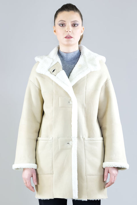 Coat - Art. Macurly col. Avorio Marester