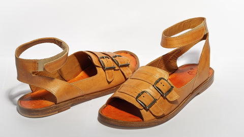 Sandal - Alexandre Natural Leater Piero Schettini