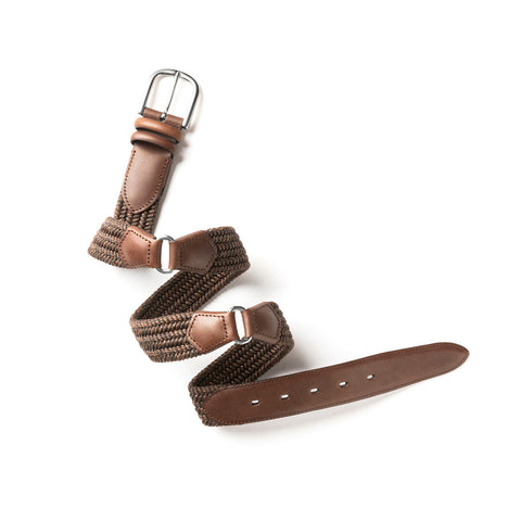 Belt - Horse cotton brown Armeria Meschieri