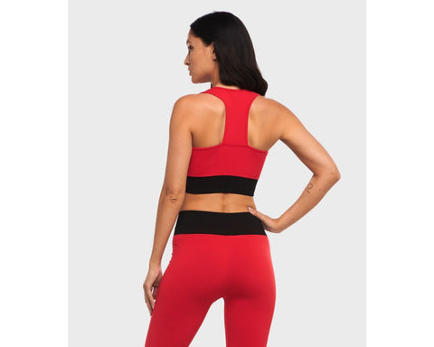 Top - Kaia brb black/bright red Heart and Soul