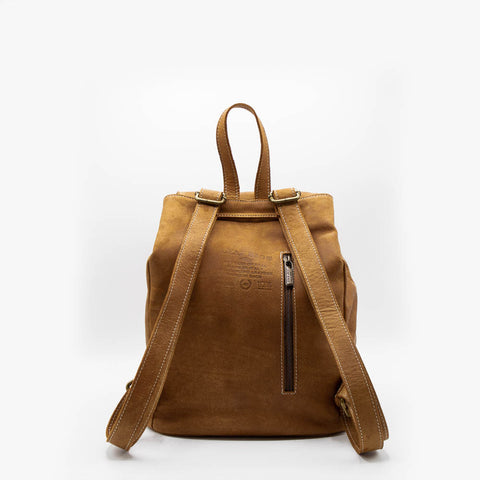 Women's Backpack Leaf Pelletterie