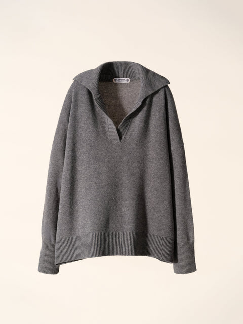 Cashmere Mix Relaxed Polo - Lèmme