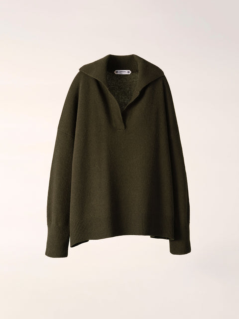 Cashmere Mix Relaxed Polo - Lèmme