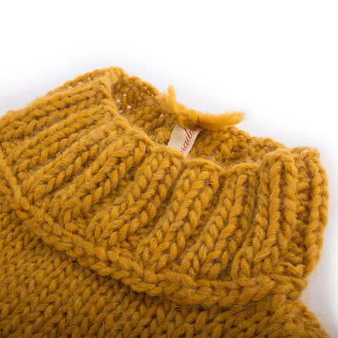 Sweater - Art. Fijord Flowers Top Crop Madamadorè