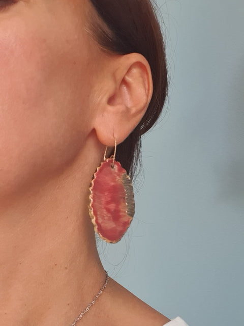 Earrings - Golden Rouge MargaFló