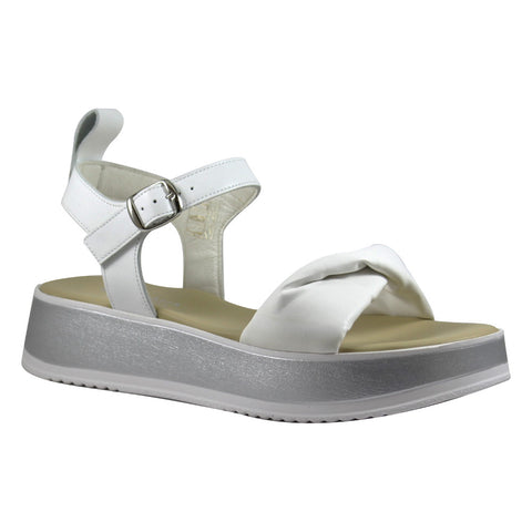 Sandals - Stacy 9981A White Cristhàlia