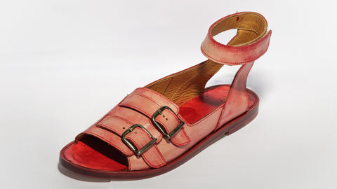 Sandal - Alexander Red Piero Schettini