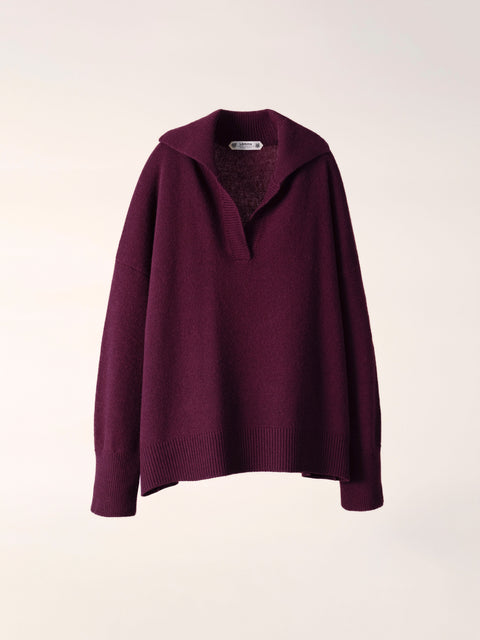 Cashmere Mix Relaxed Polo - Lèmme
