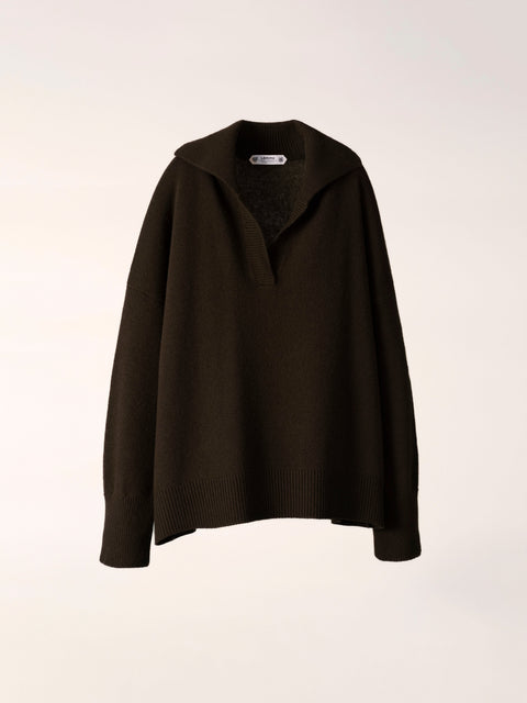 Cashmere Mix Relaxed Polo - Lèmme