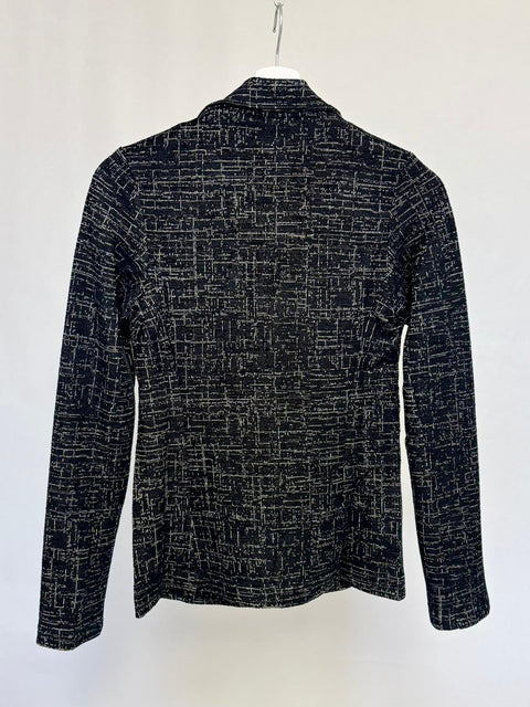 Blazer jacquard con motivo floreale SixStop