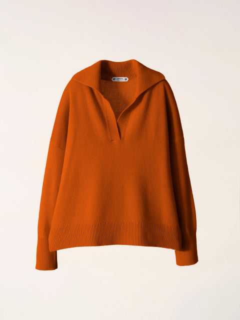 Cashmere Mix Relaxed Polo - Lèmme
