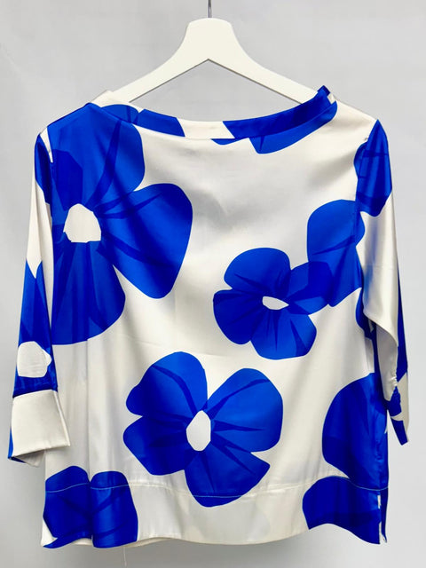 Long-sleeved printed blouse SixStop