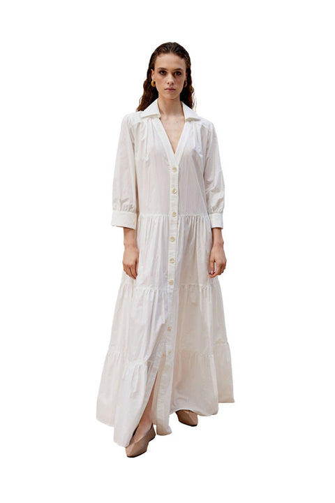 Dress - Alice Maxi Summer Cotone Caftanii