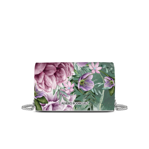 Ketty Bianca Green Flowers Alviero Rodriguez