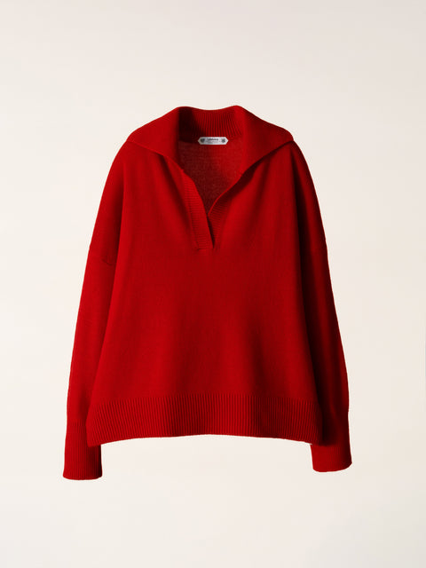 Cashmere Mix Relaxed Polo - Lèmme