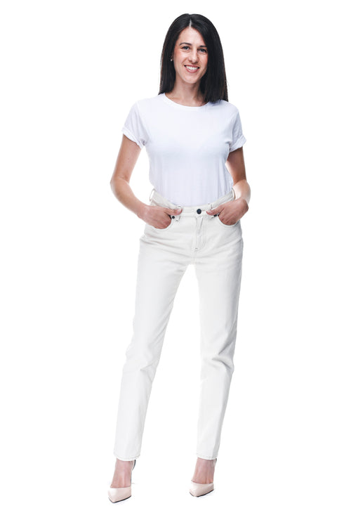 Trousers - Linora Ecru Alzavola