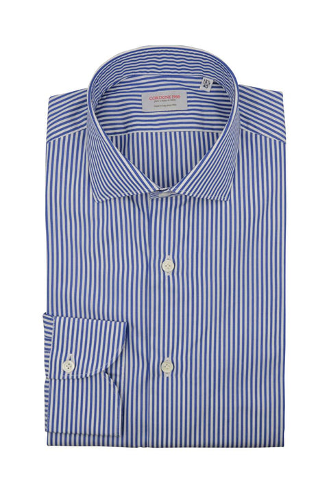 Stripe Popeline Shirt Cordone 1956