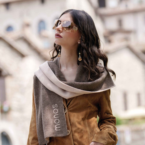 Cream Brown 180x23 Monos Moda