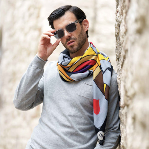 Jazz Party 140 grey - cashmere Monos Moda