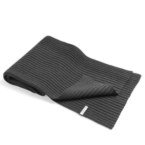 Super Soft Unisex Ribbed Scarf in Pure Cashmere 30x180 cm - Due Toscani