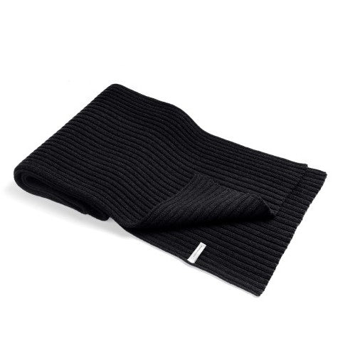 Super Soft Unisex Ribbed Scarf in Pure Cashmere 30x180 cm - Due Toscani