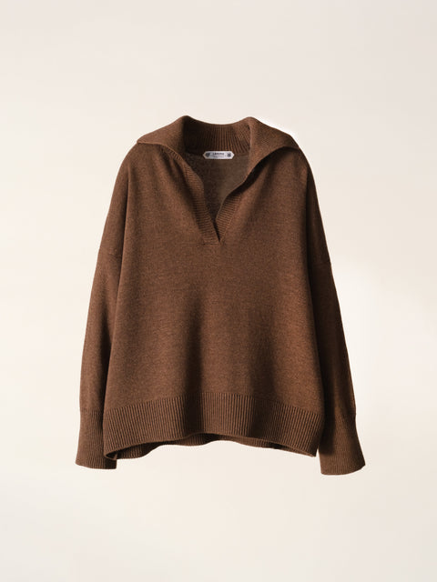 Cashmere Mix Relaxed Polo - Lèmme