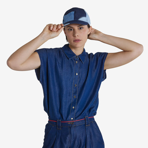 Hat - Denim Patch Baseball Axis