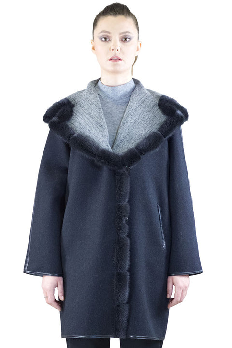 Coat - Art. Cashdouble col. Venere Marester