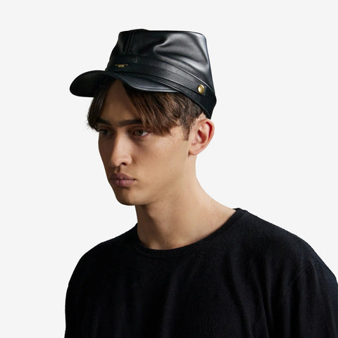Hat - Kepi Hat Black Axis