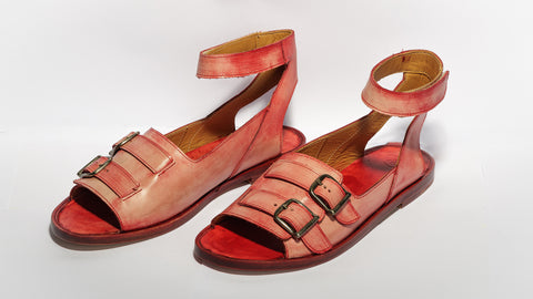 Sandal - Alexander Red Piero Schettini