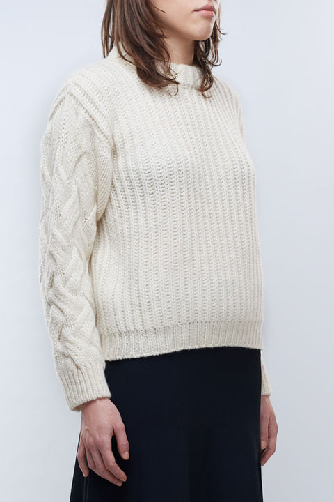 Pullover - Braided Sleeves Confezioni Giovi