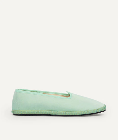 Friulana - Velvet Aqua Green Bottega dell'Artigiano