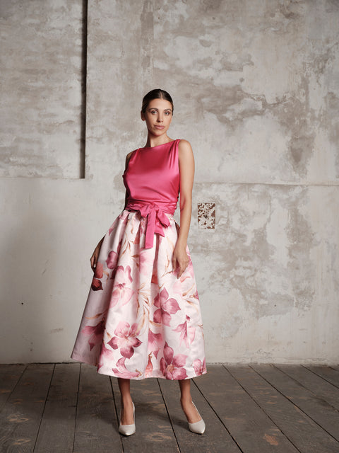 Top - Satin Pink Roberta Longo