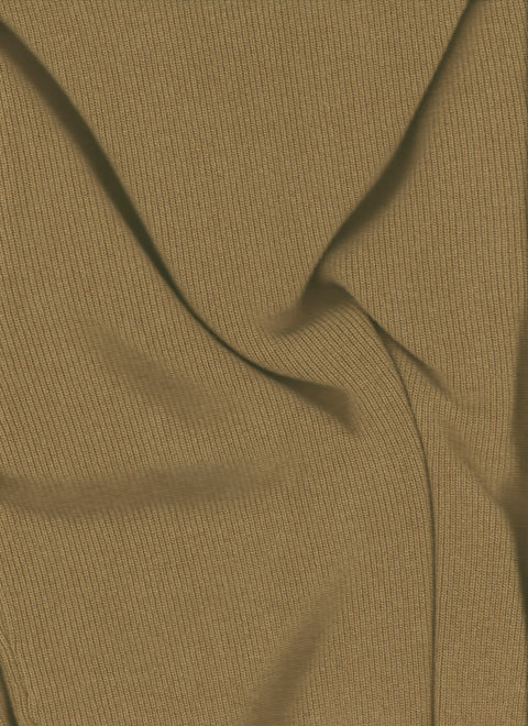 Cashmere Mix Shawl-Collar Maxi Ribbed Cardigan - Lèmme