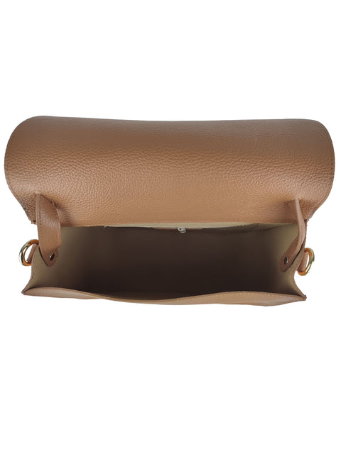 Borsa con nappa decorativa Florence Leather