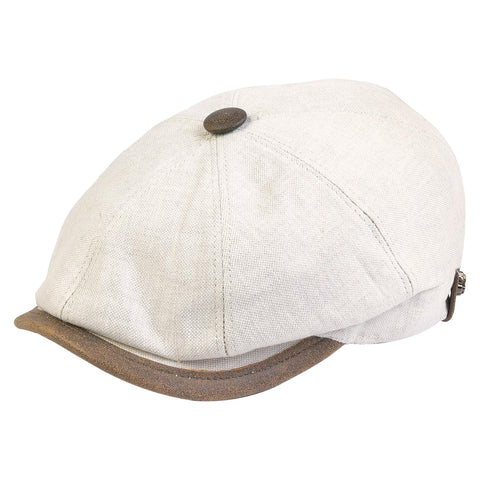 Irish style linen hat Petracci