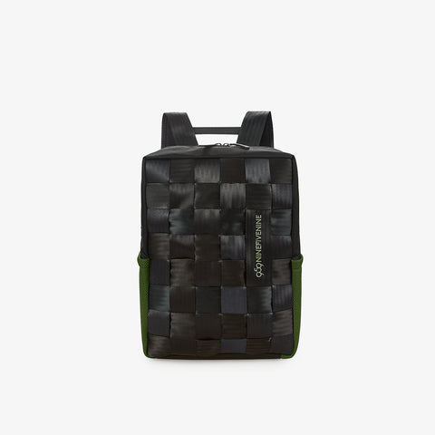 Backpack - Black-Green 959NINEFIVENINE