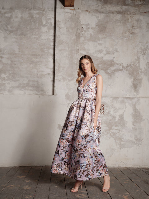 Dress - Mikado Decoltè Roberta Longo