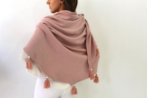 Scarves - Triangular Corallo Sartoria