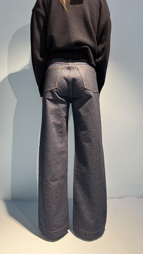 Jeans 5 Pocket Donna Palazzo Gorza Heritage