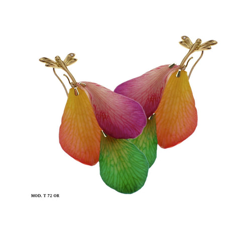 Earrings - Colorful petal Fancs-V