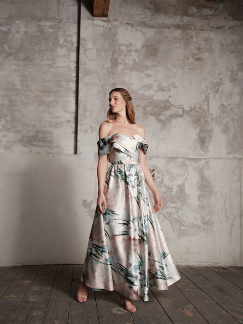 Dress - Mikado Drap Roberta Longo
