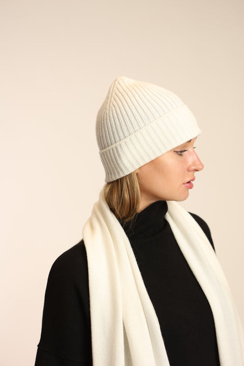 Hat - Ribbed Altex Cashmere