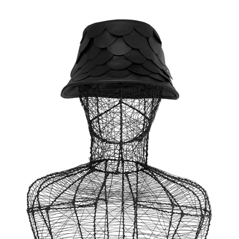 Hat - Nappa Leather Bucket Axis