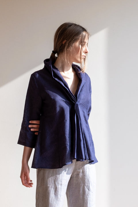Shirt - Aria in Linen Nei Miei Panni